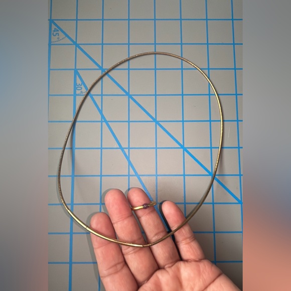 Lot of gold over sterling silver necklace and ring with amethyst - Picture 13 of 16